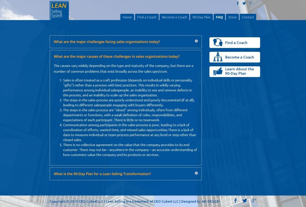 screenshot inner leansellingsystem.com